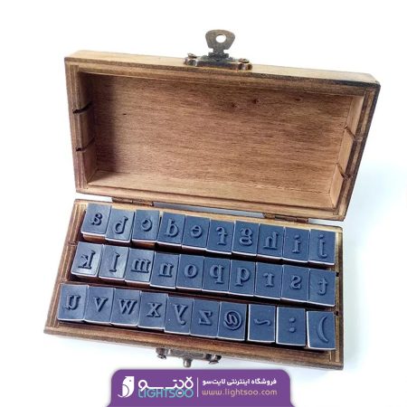 مهر چوبی 30 عددی حروف